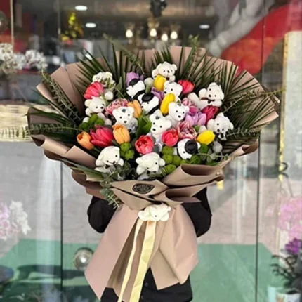 Ayıcıklı Buketler